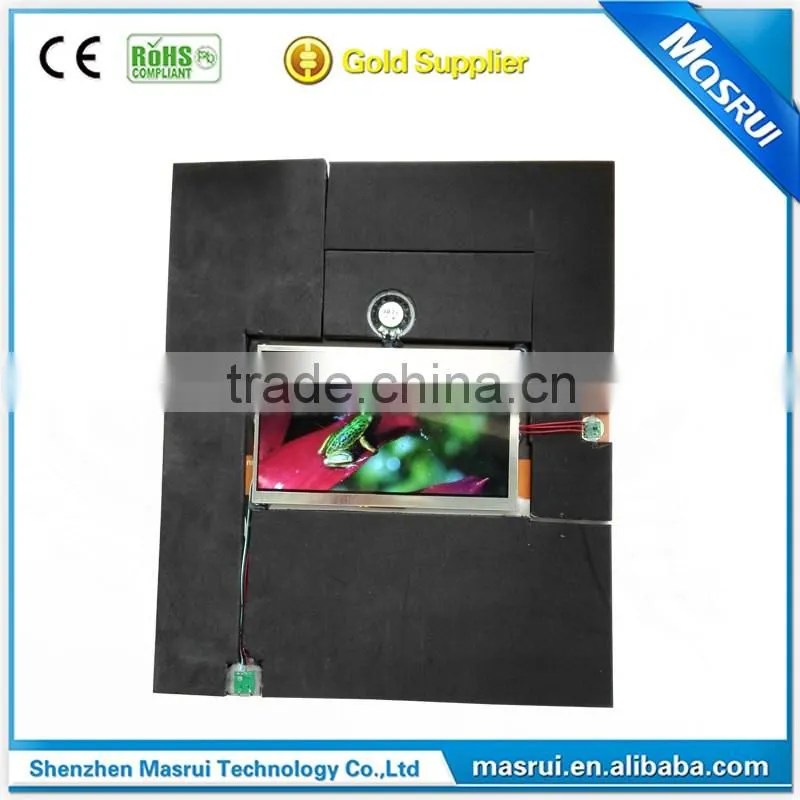 2016 New Design Lcd Video Greeting Card Module