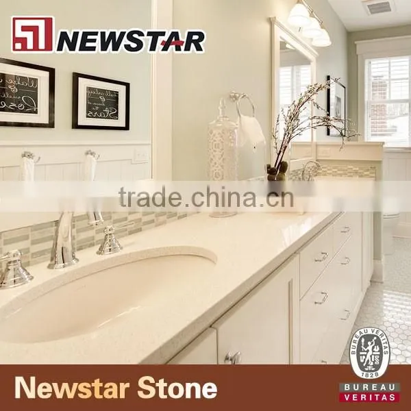 Newstar hotsell white quartz vanity tops
