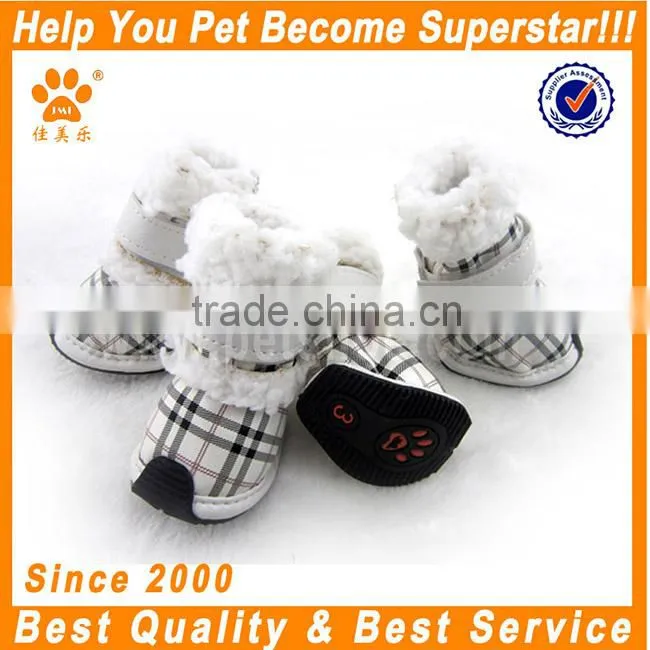2014 JML new arrival top quality cute and comfortable snow dog shoes factory