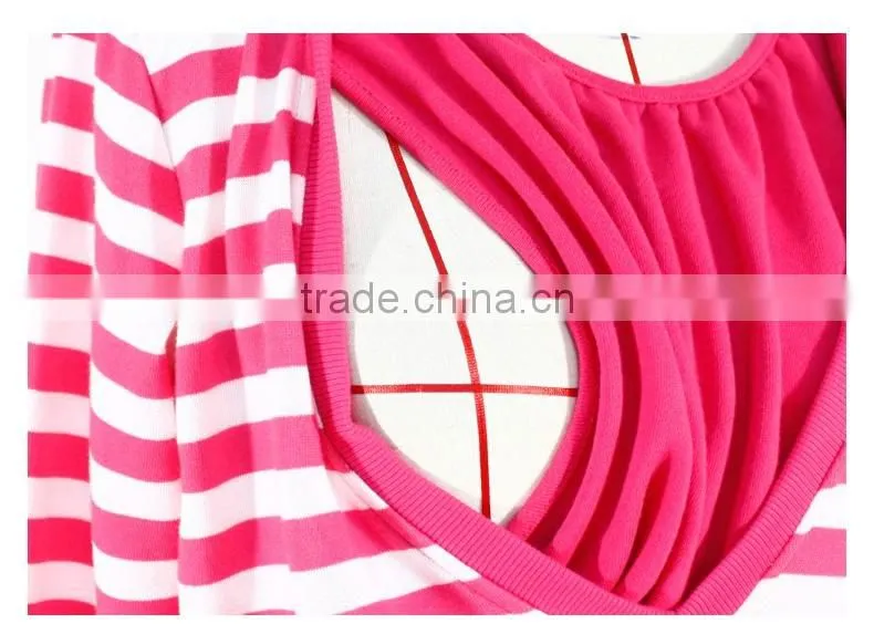 Long dress with Hoodie Breastfeeding clothes for Pregnant Women