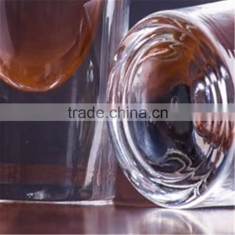 Unique design Mini 22ml Heavy Base Shot Glass With Line