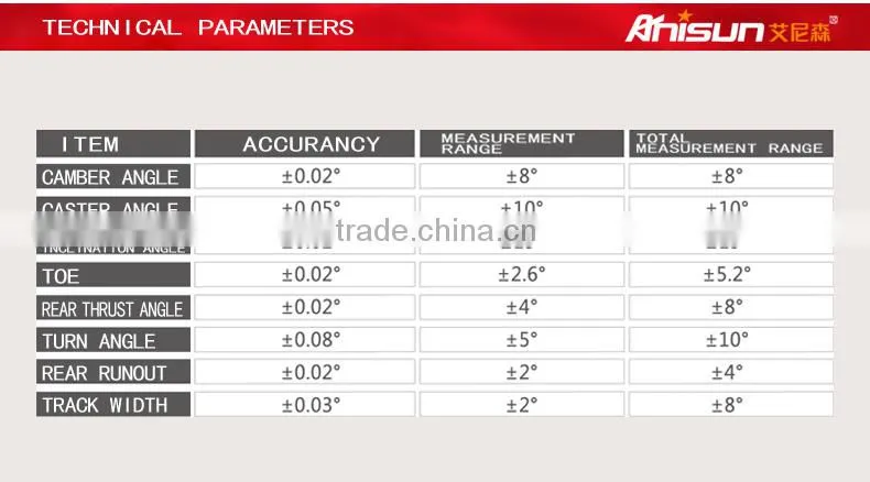 used wheel aligner equipment for both truck and car as diagnostic equipment