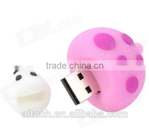 special gift mushroom usb flash drive of 2GB/4GB for holiday promo