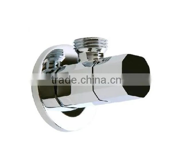 2014 Hot Sale Chrome Plated Polishing Brass Angle Valve