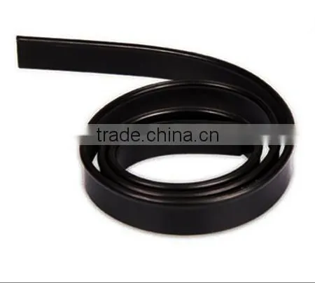 clean rubber squeegee blade