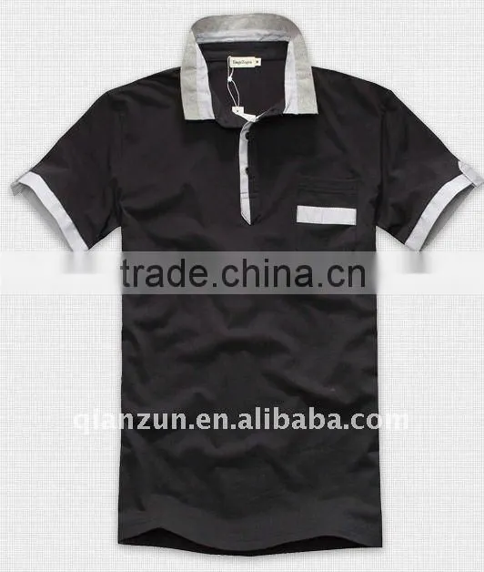 fashion design wholesale men's polo shirt