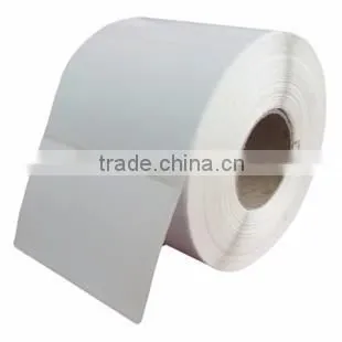 2016 main exporting blank Semi-Gloss Adhesive Label Sticker
