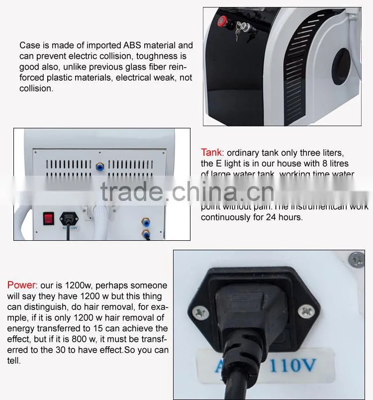 Factory Direct Sales IPL Laser Lair Removal Power Supply Photo Rejuvenation machine in Renlang Beauty Machine