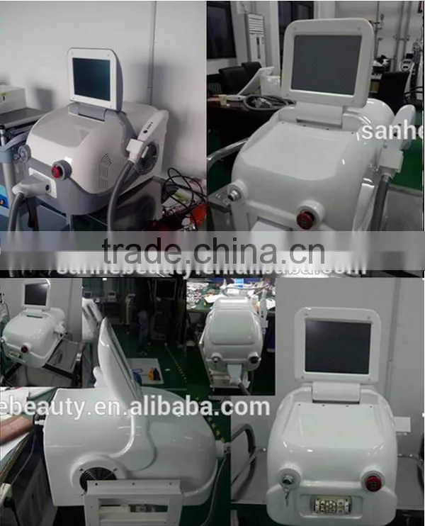portable IPL SHR hair removal machine/IPL+RF/IPL SHR made in China with competive price