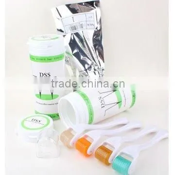 wholesale face roller/200pcs titanium alloy needle professional micro needle roller(CE marked)
