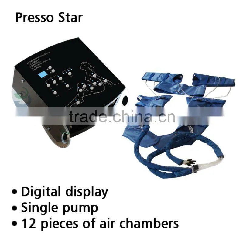 2014 new innovative professional portable lymphatic massage machines