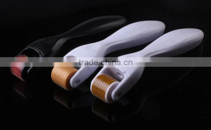 Good quality& Best price !! 200 needles replaceable head derma roller, microneedle roller,skin roller -L012