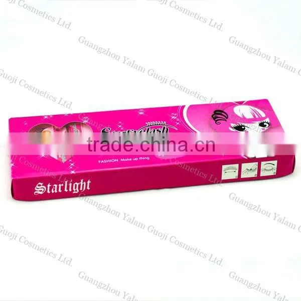 High Quality False Eyelash Extension with Glue of cosmetic