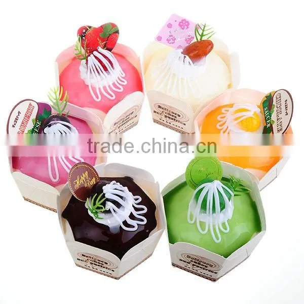 2014 new products 3d PVC fake food Ice Cream Key Chain