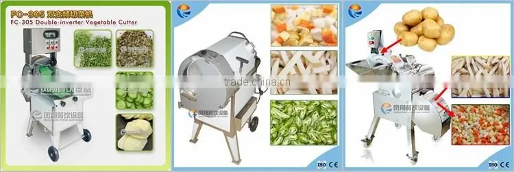 Industrial Cabbage Potato Carrot Julienne Stick Cutting Machine