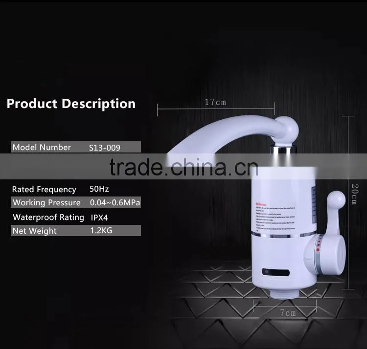 instant electric heating water faucet