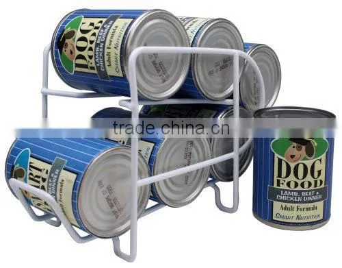 Modern Wire can dispenser rack for for Canned Dog Food