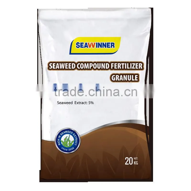 Seaweed Compound NPK Fertilizer Granule Organic Fertilizers Bio Fertilizers Granules