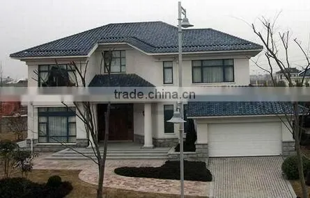 best selling glazed ceramic spanish roof tile clay for vila