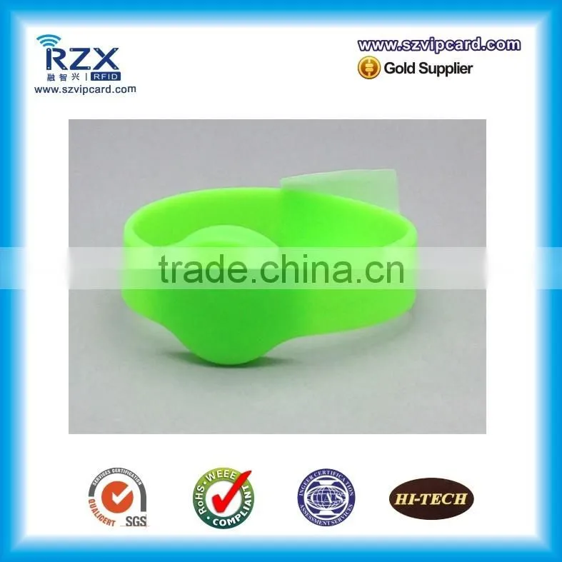 factory made cheap custom MF1 S50 adjustable silicone wristband