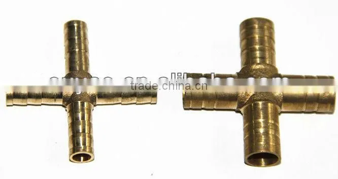 Barbed Cross Connector