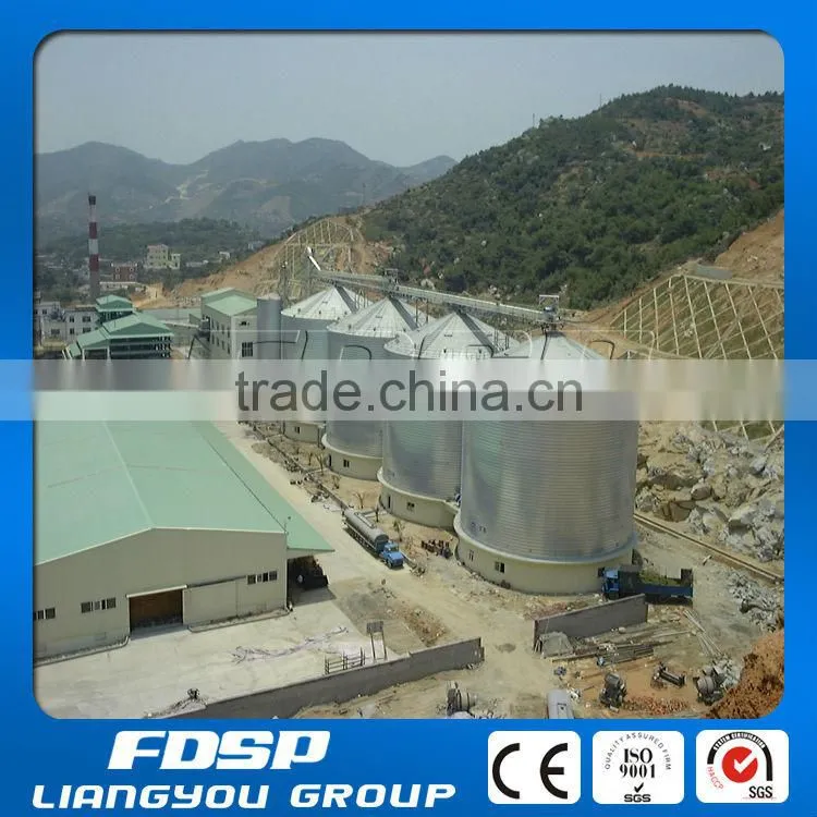 Super quality Popular new condition galvanized steel silo for grain and feed storage