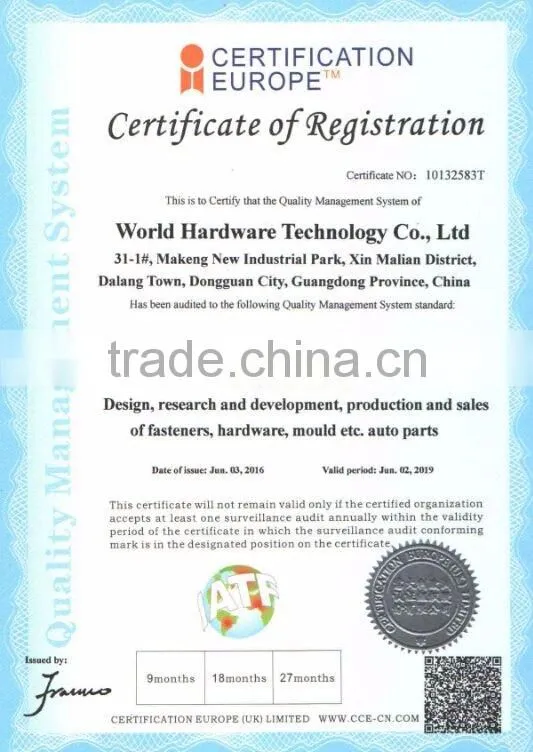 alibaba high quality din anti theft lock nut
