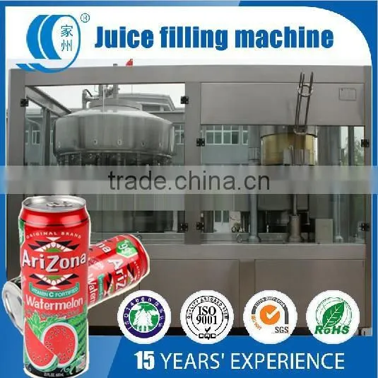 High Quality Non-carbonated Watermelon Juice Can Filling Machine