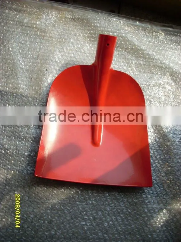 square point shovel with D wood handle