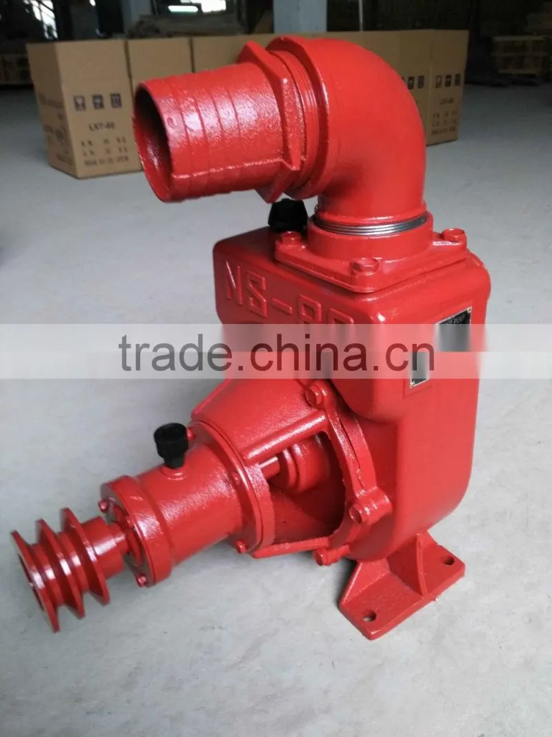 belt driven farm irrigation water pump