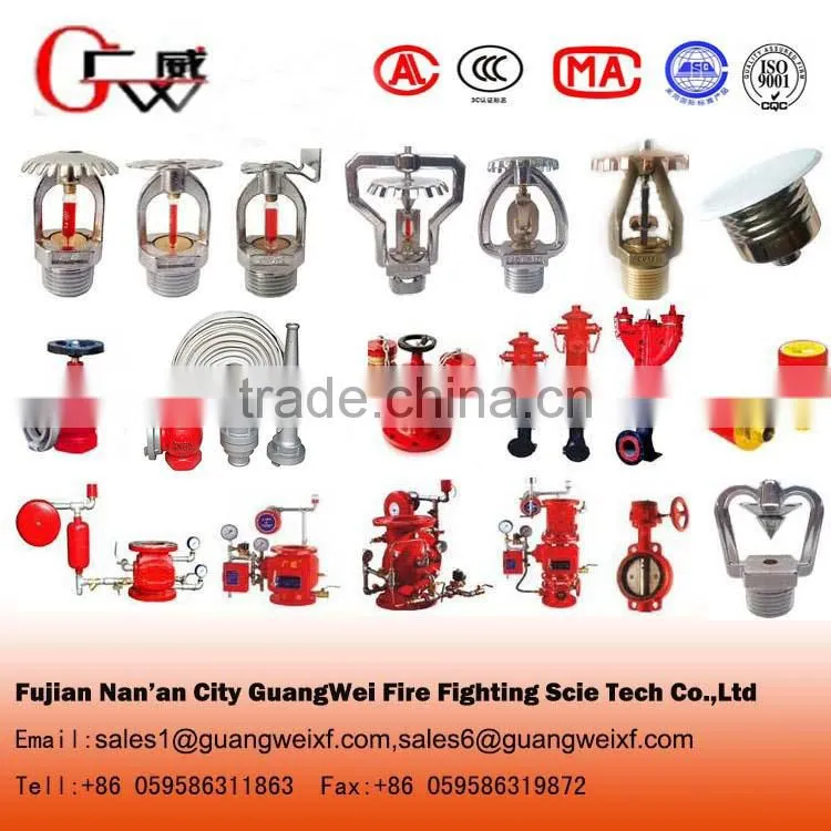 Fire fighting sprinklers types
