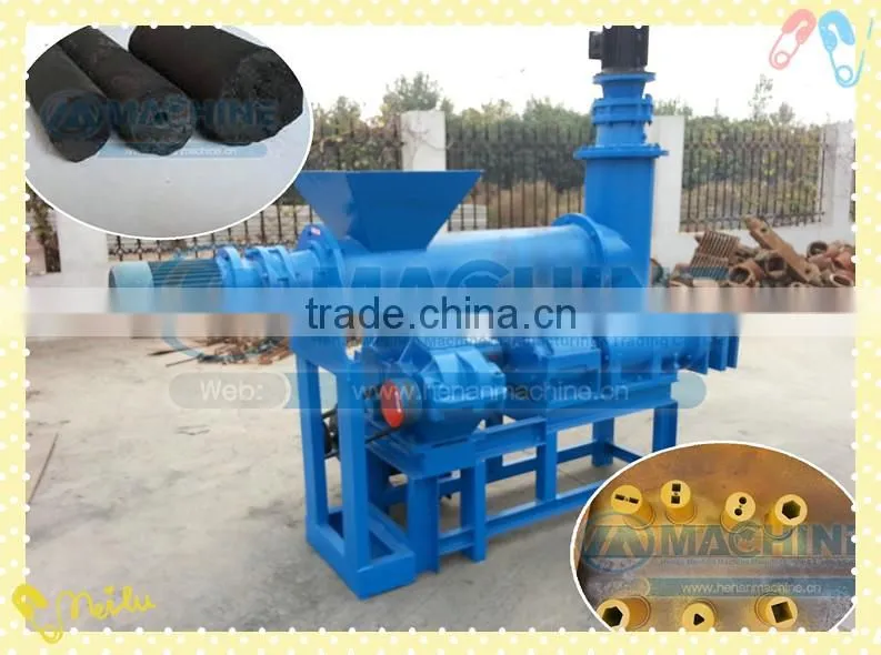 Large output and low consumption Coal hollow coal rod machine