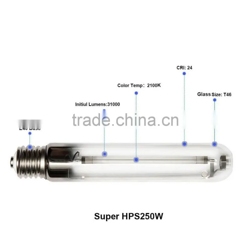 250W HPS Sodium grow lamp