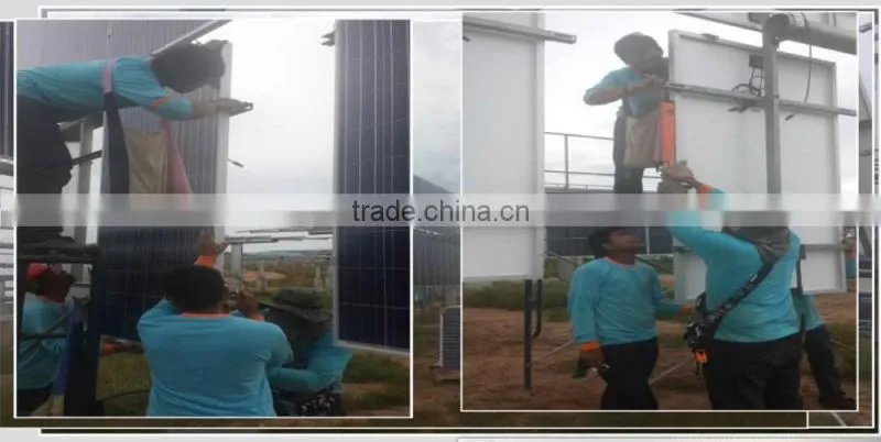 best price gps Single Axis Linkage solar tracking system