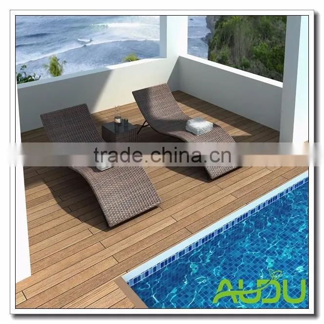Audu 2 Pieces Resin Wicker Outdoor Pool Furniture