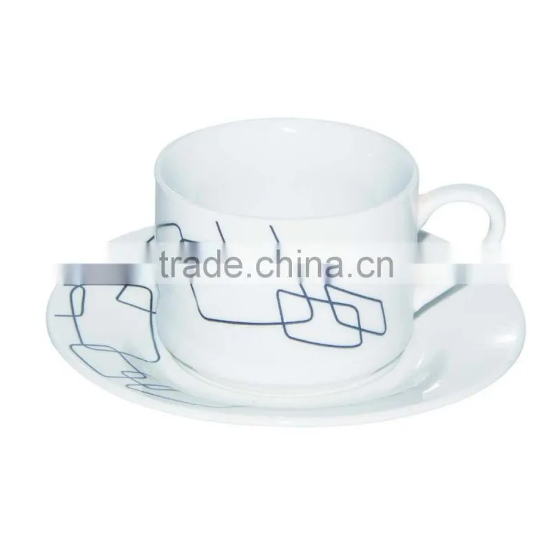 ceramic set coffee cups with custom printing
