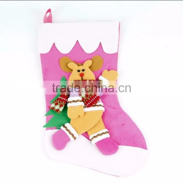 Christmas decoration quality socks Christmas socks pendant gift bags