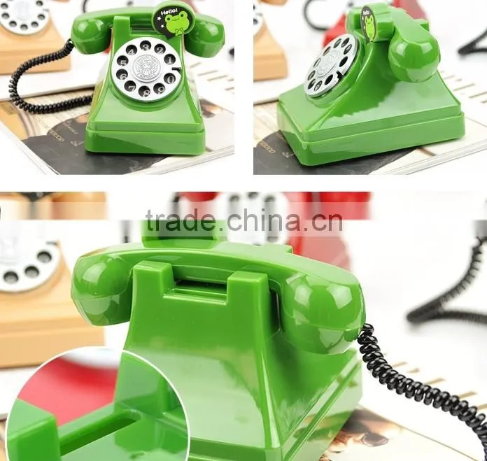 Supply creative Cartoon telephone piggy bank / saving box / money box