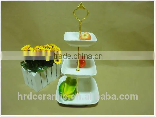 japanese&korean style 2015 ceramic plate with handle