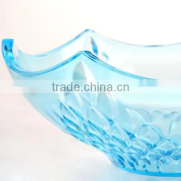 unique large salad bowls colored glass fruit bowls
