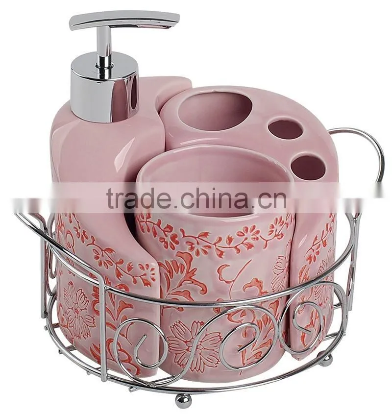 Wholesale luxury simply hotel cheap china bathroom accessory