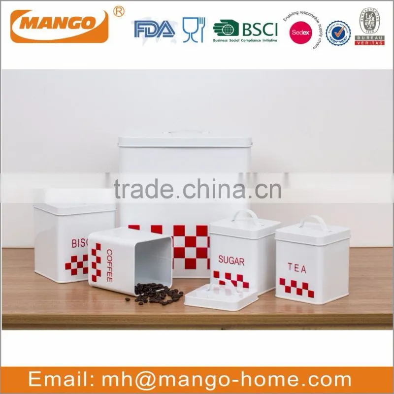 Hot Sale Square stainless steel rice storage box