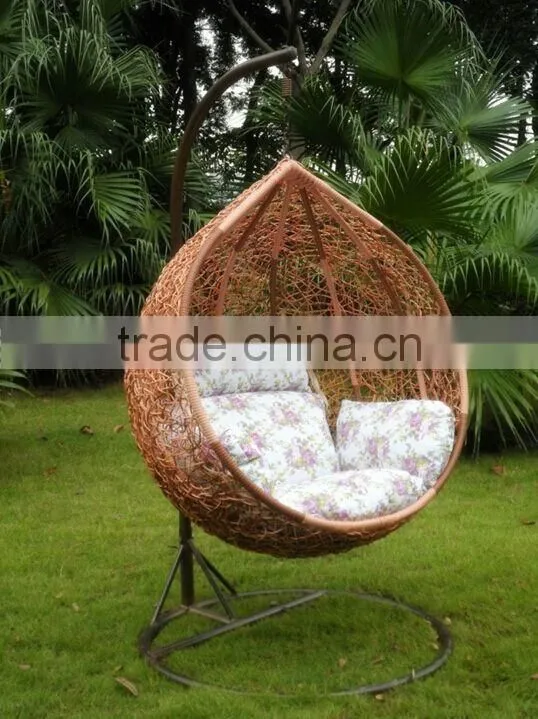 ESR-21025 Comfortable Outdoor net stainless steel garden swing