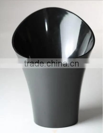 High quality fashion acrylic ice bucket / double wall wine barrels of wine barrel