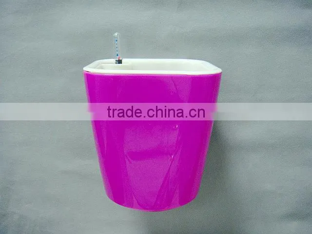 Plastic Flower Pot for sell-filling design