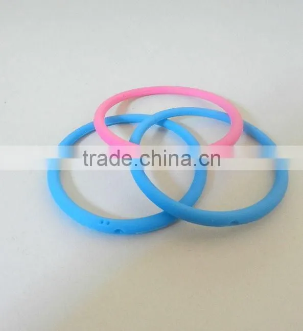 silicone jewelry set silicone diamond bracelet + silicone diamond ring