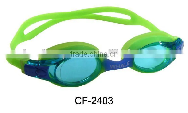 UV&anti-fog silicone swimming goggle (Jiabao Junior Series)