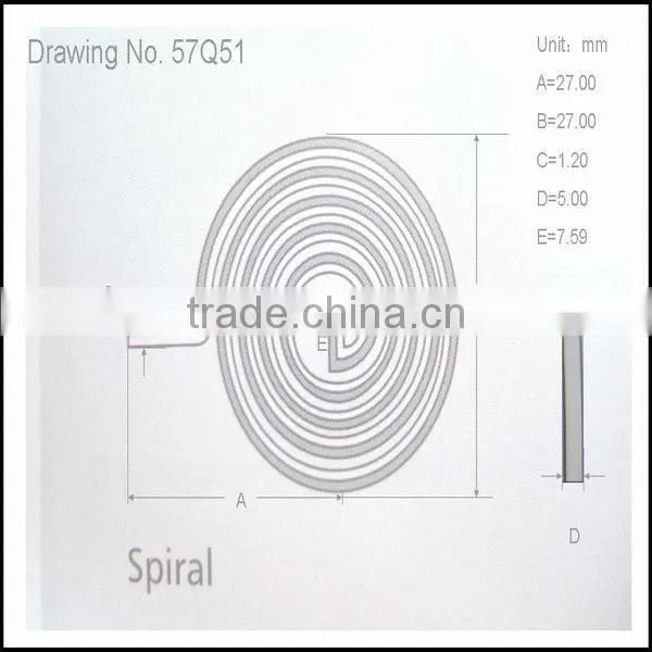 Bimetal Thermostat Coil 57Q51
