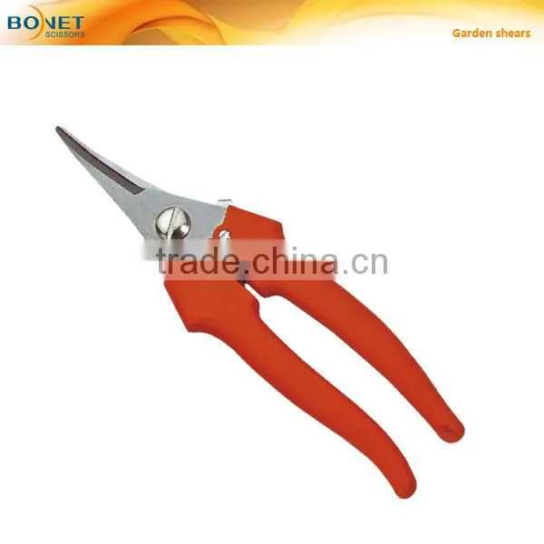 S98004 7-1/2" utility outdoor tools flower garden pruning scissors