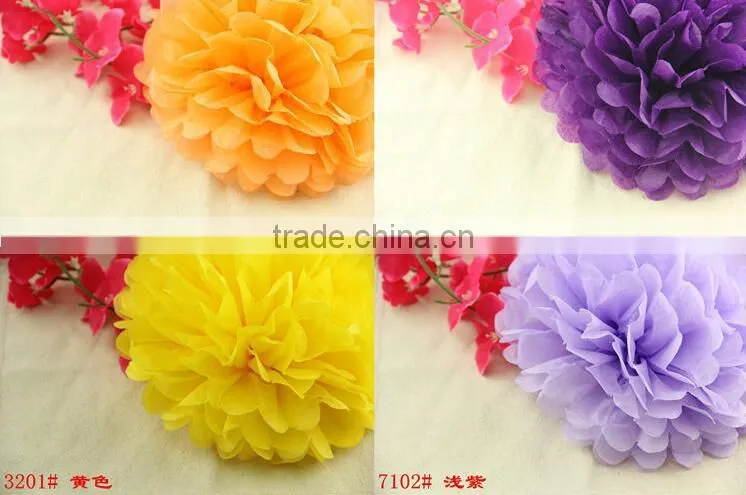 Factory wholesale Wedding Flowers Ball Decoration paper flowers Ball